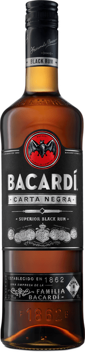 Bacardi Carta Negra Dark Rum 70cl